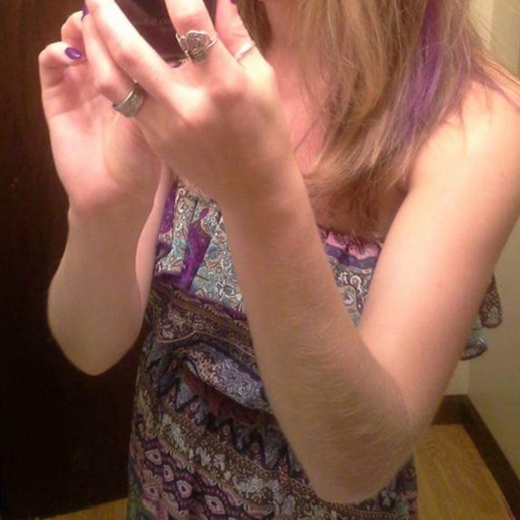 Strapless Hi-Low Dress - Picture 10 of 10